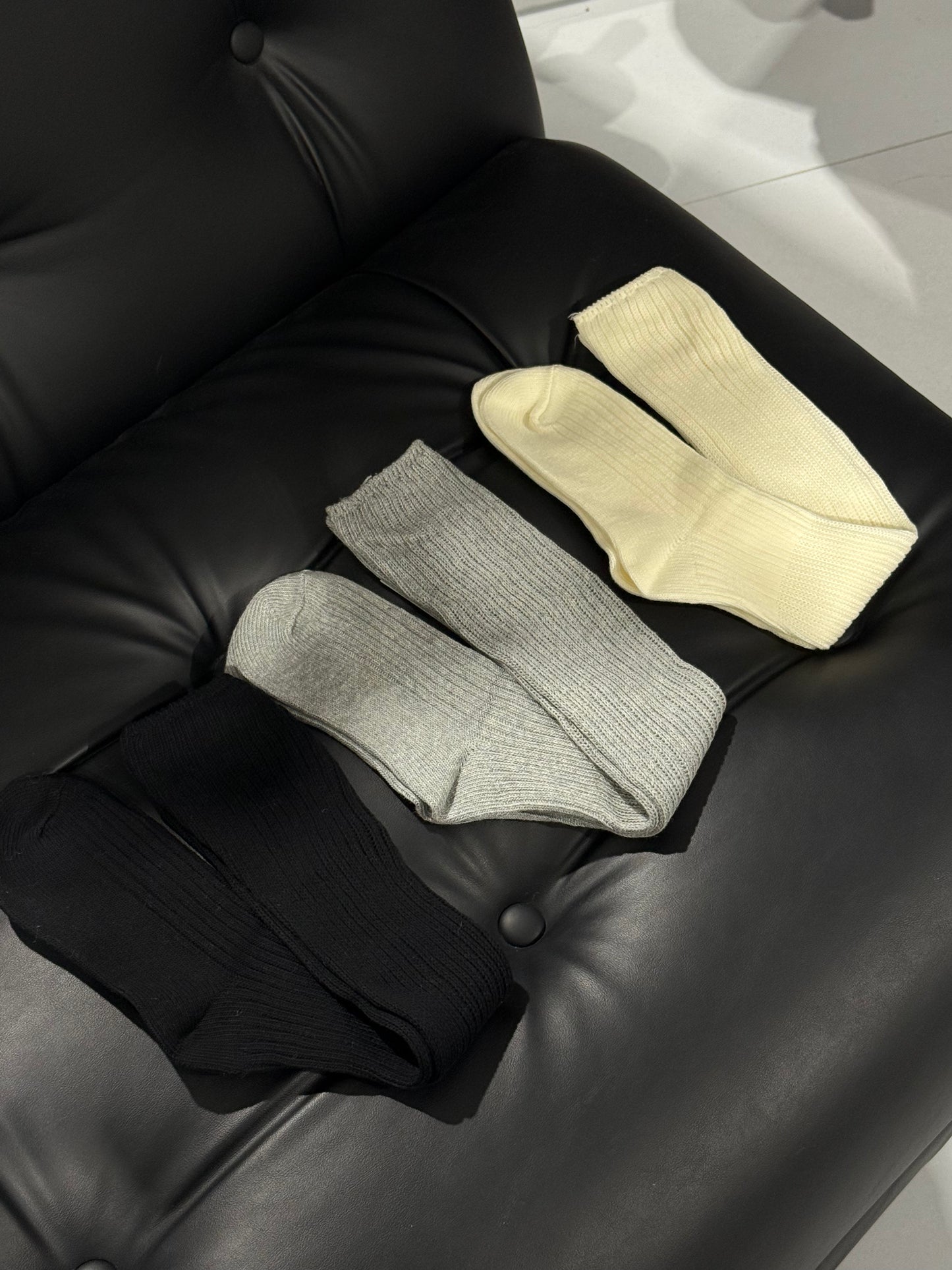 Ribbed Slouchy Socks