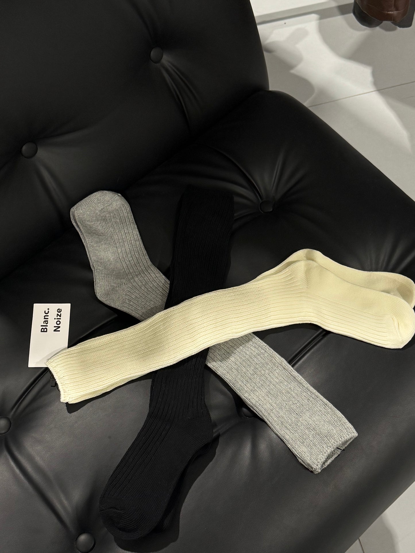 Ribbed Slouchy Socks