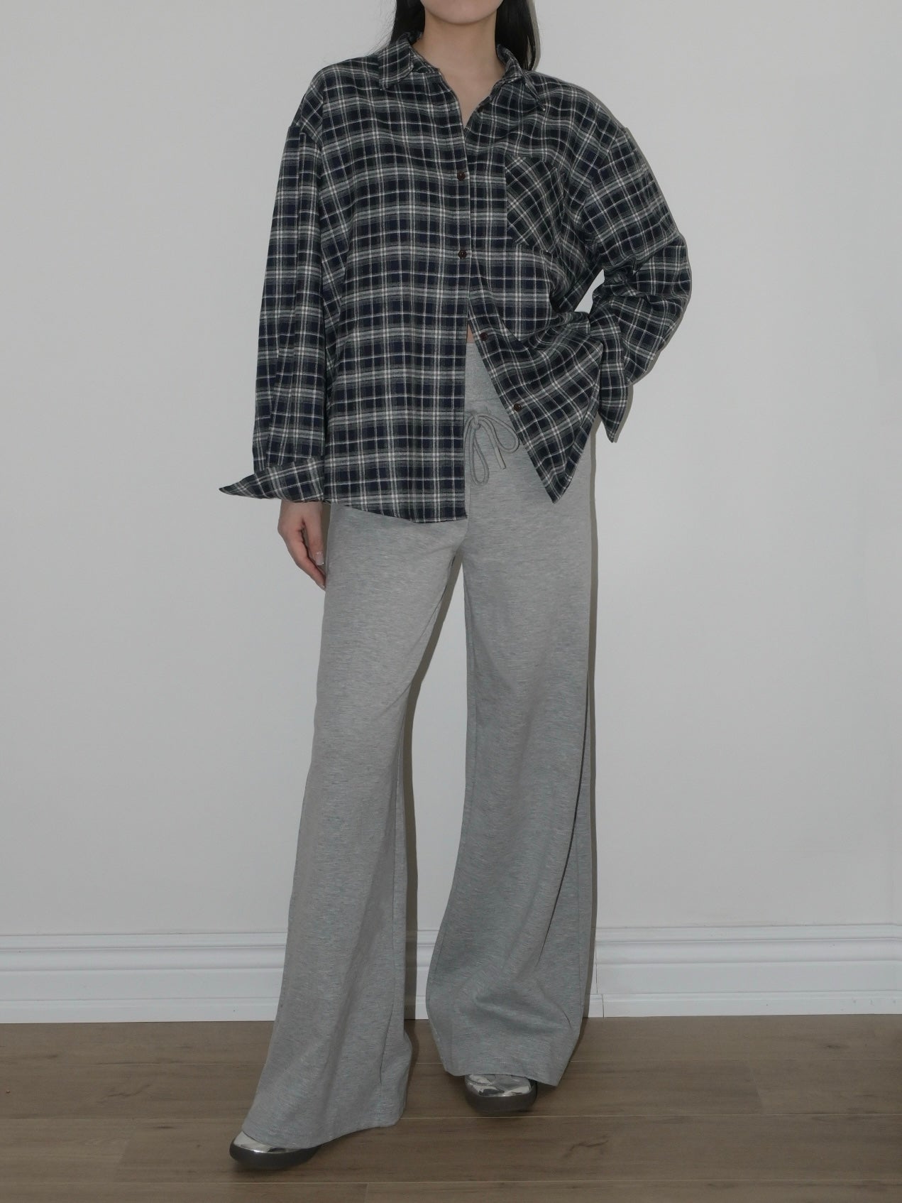 Brushed Plaid Overshirt