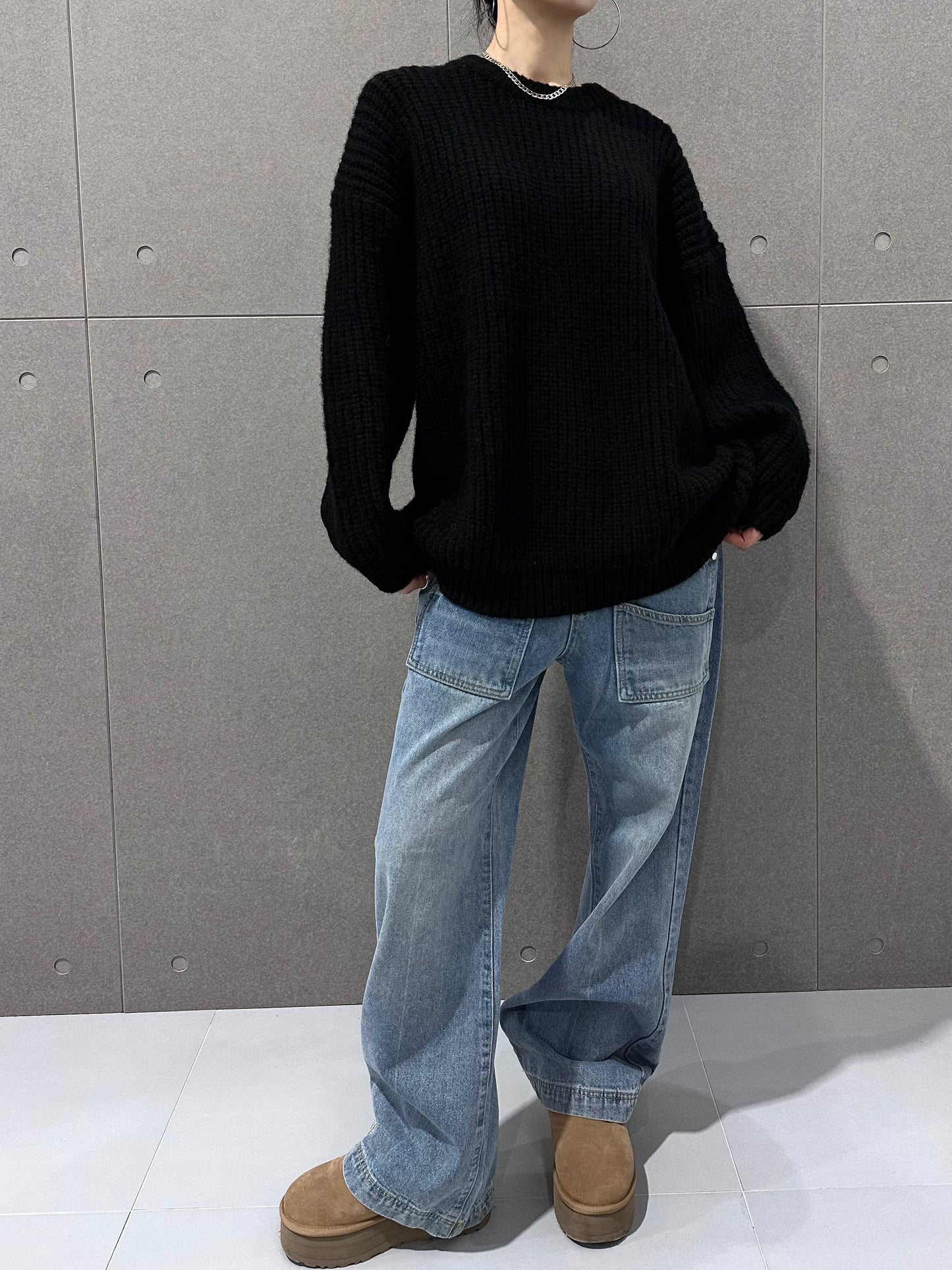 Unisex Cable Knit Sweater