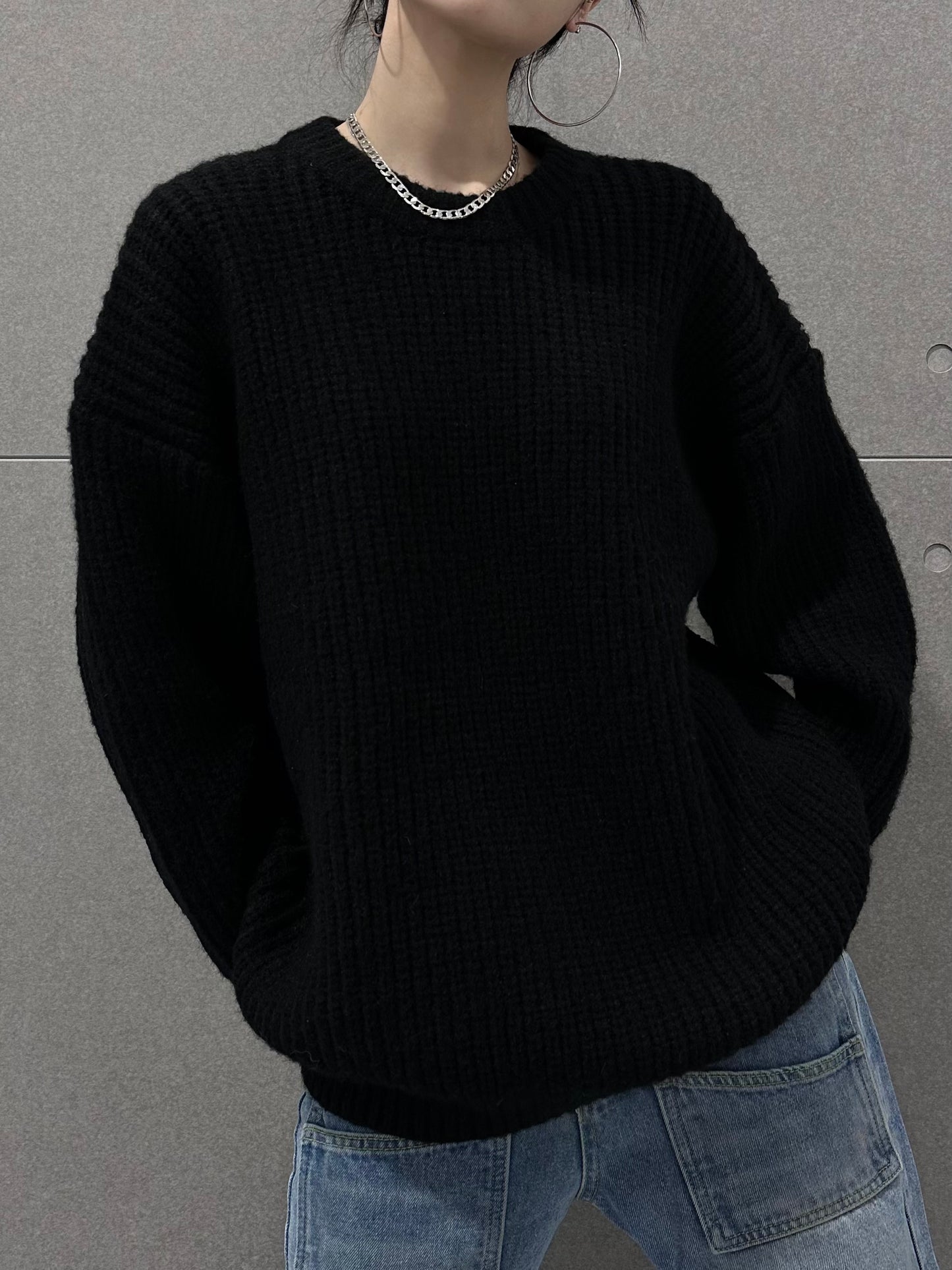 Unisex Cable Knit Sweater