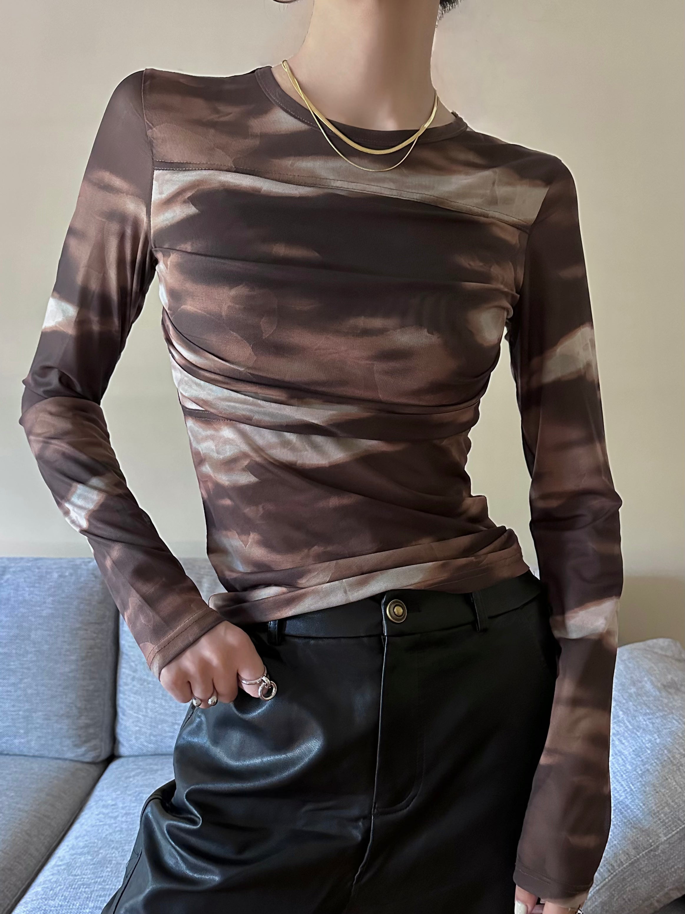 Lily Mesh Top