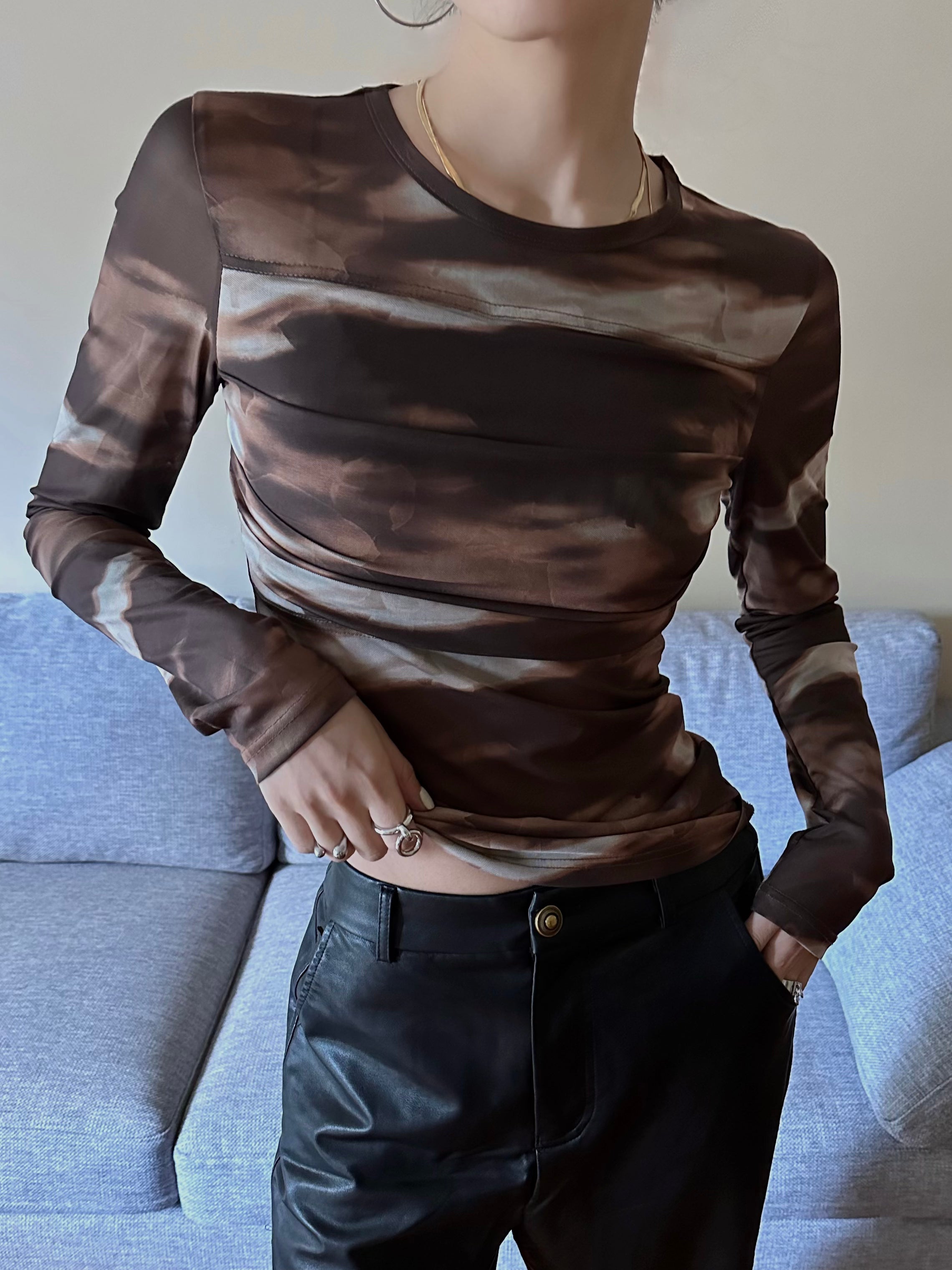 Lily Mesh Top