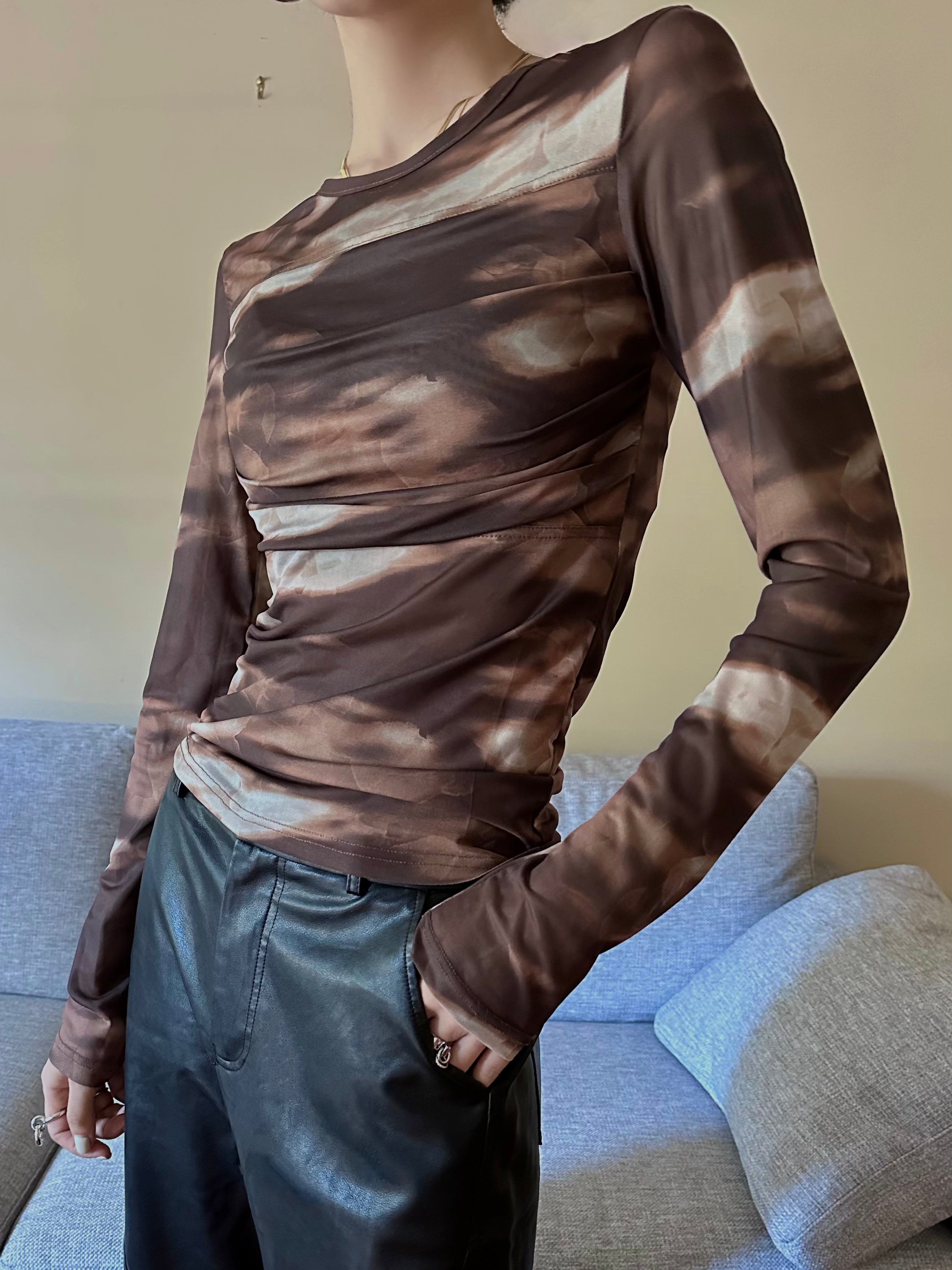 Lily Mesh Top