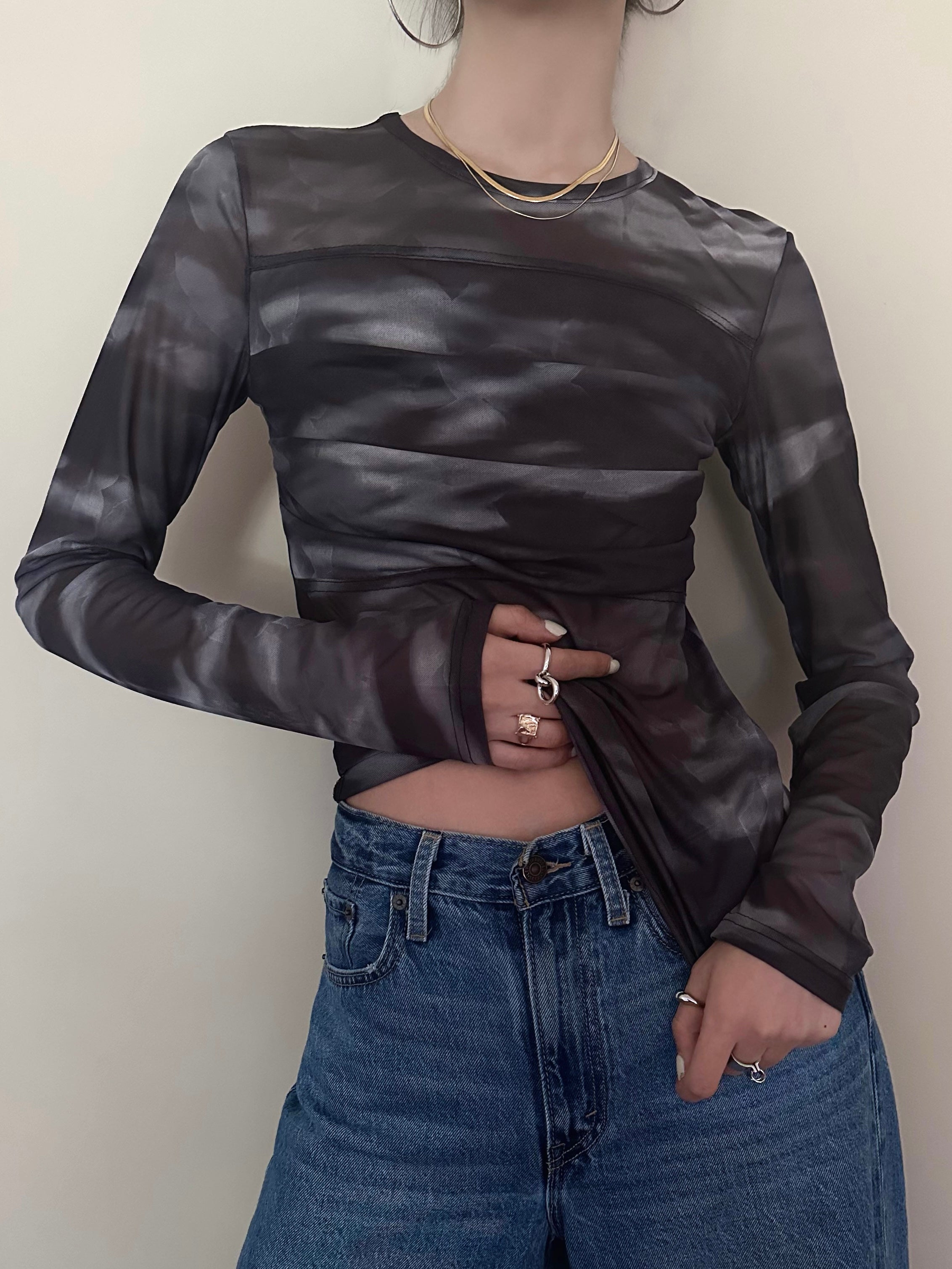 Lily Mesh Top