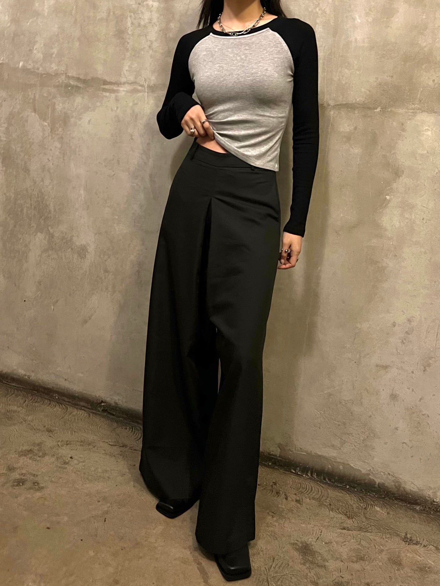 Flared Bottom Trousers