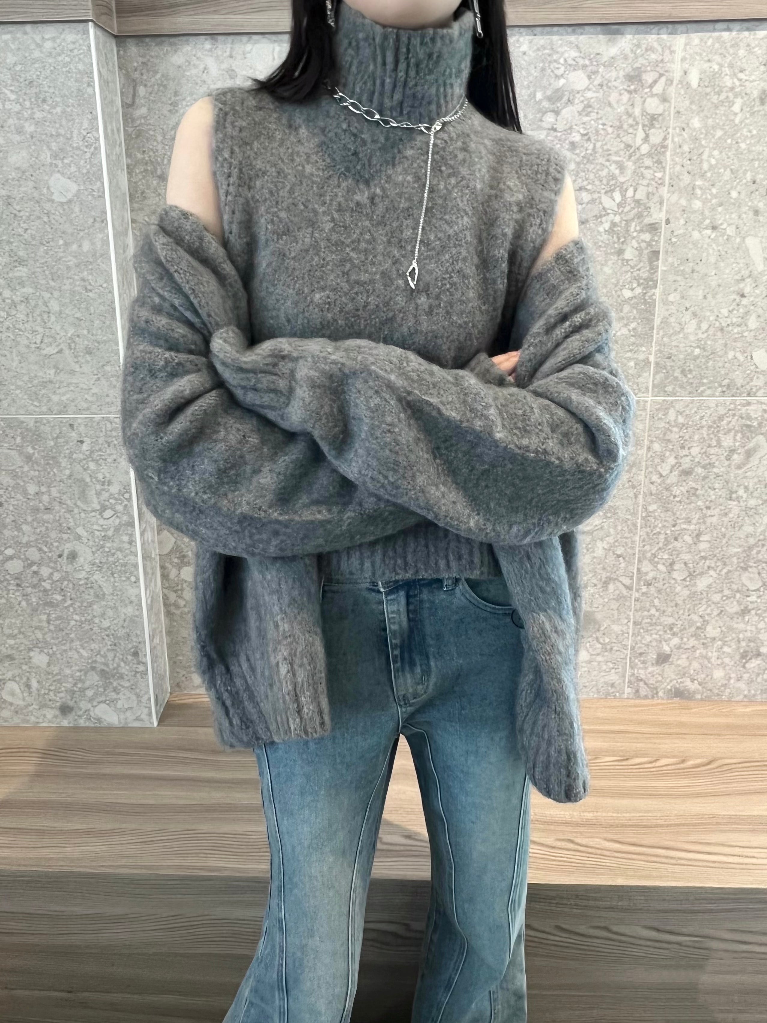 Mohair Schon Turtleneck Tank