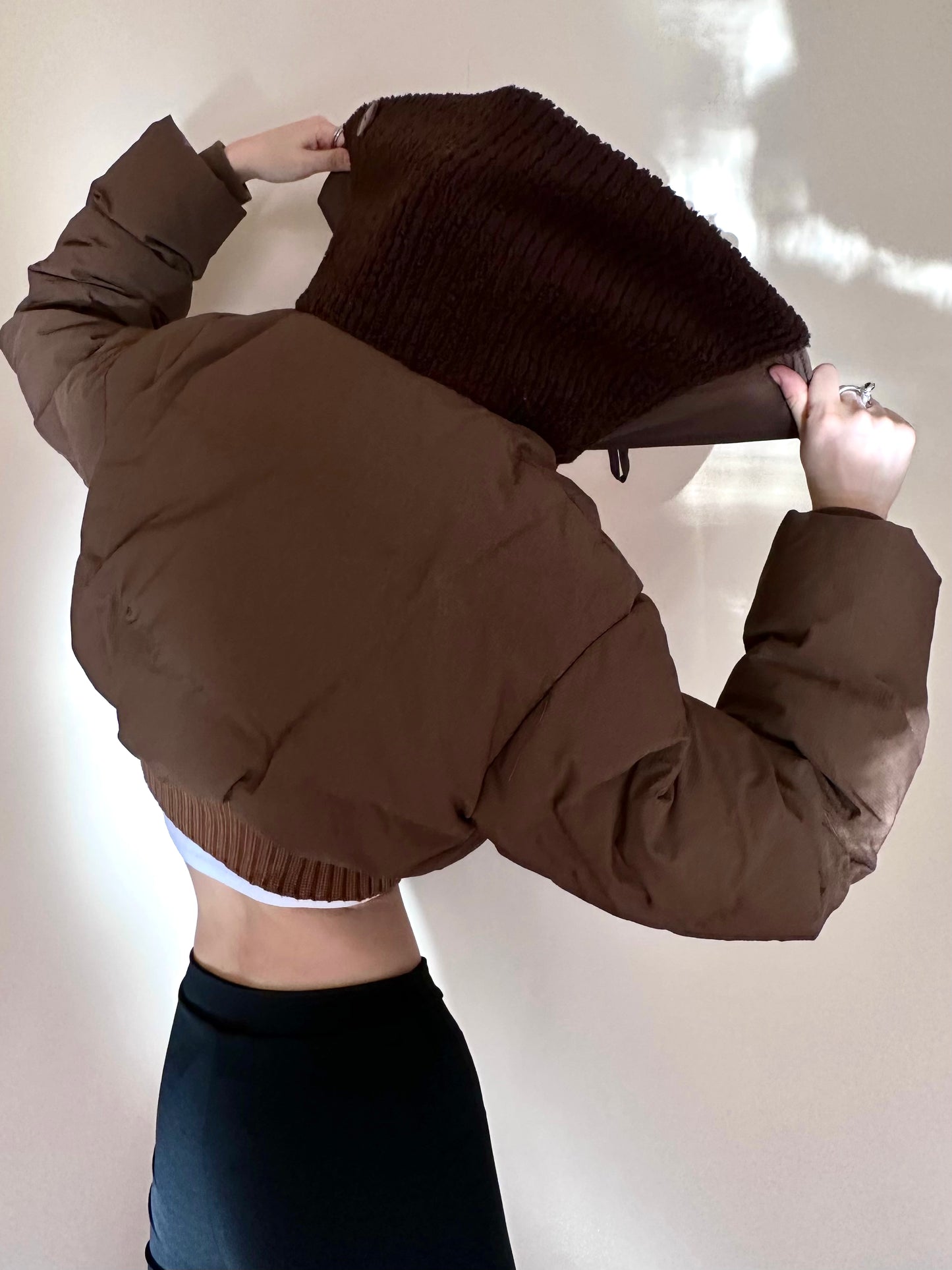 Cropped Puffer Jacket