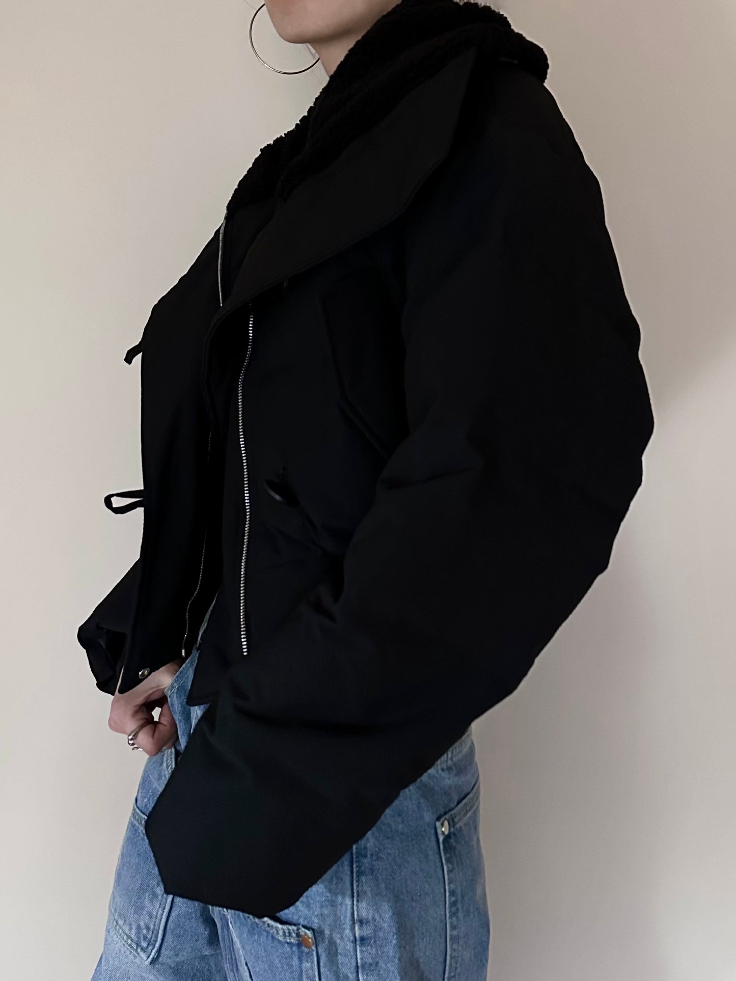 Cropped Puffer Jacket