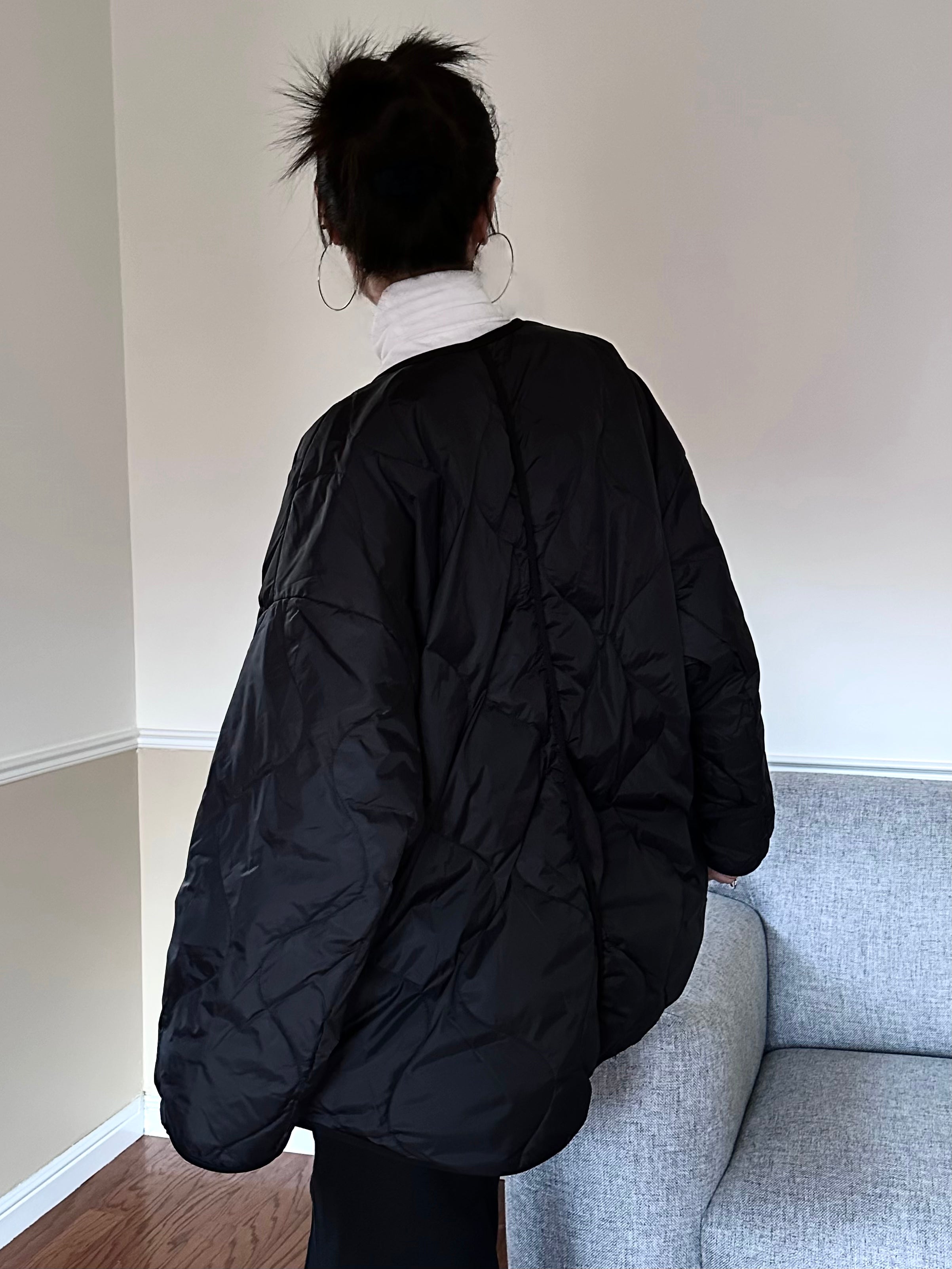 Oversized Quilted Jacket