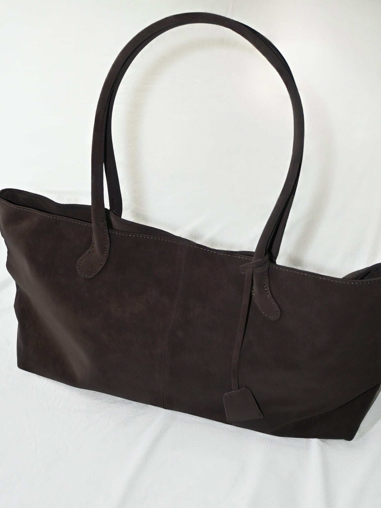 Vegan Suede Tote Bag