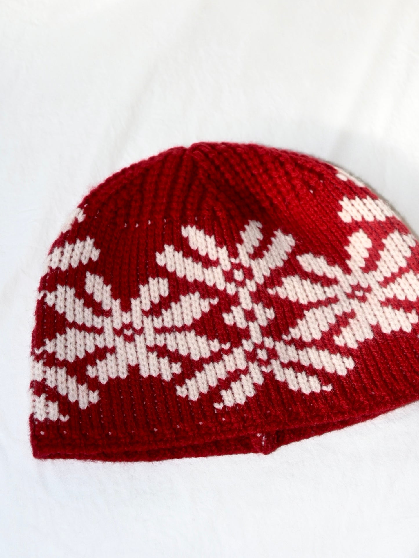 Snowflake Wool Toque