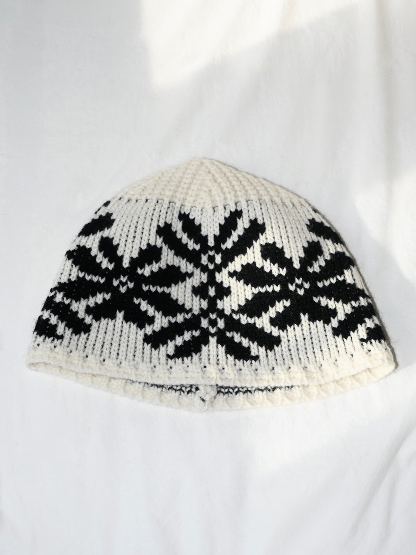 Snowflake Wool Toque
