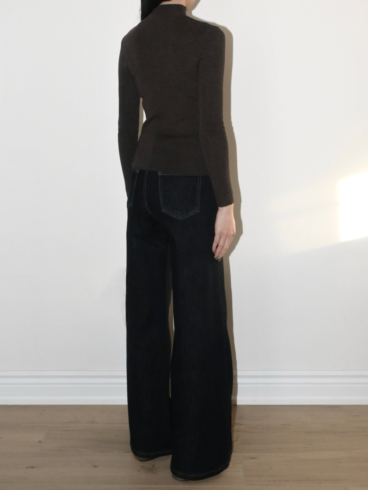 Mockneck Wool Sweater