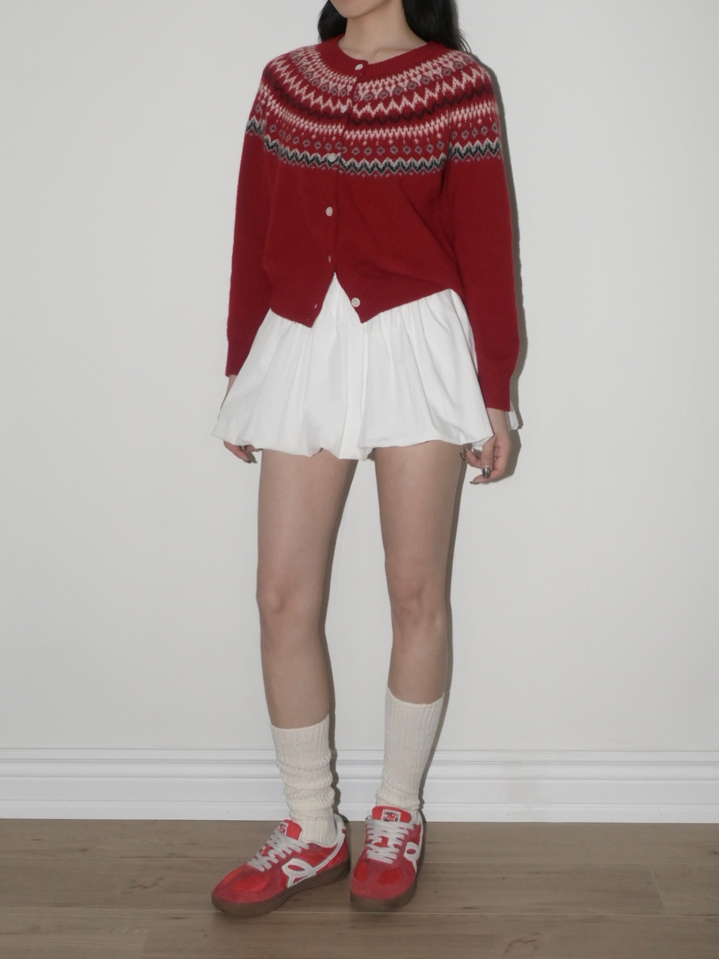 Fair Isle Merino Cardigan