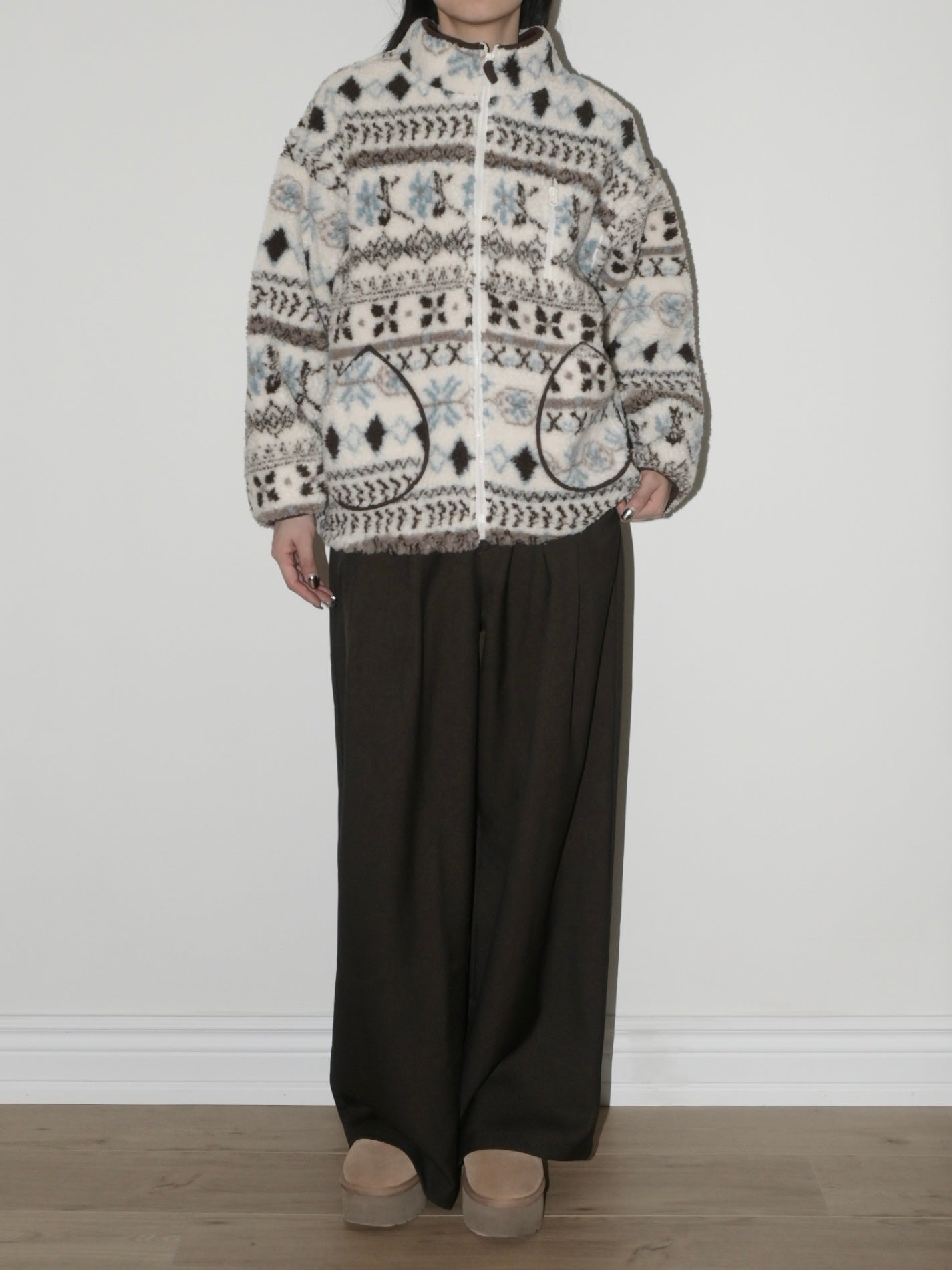 Detachable Sleeve Fleece Jacket