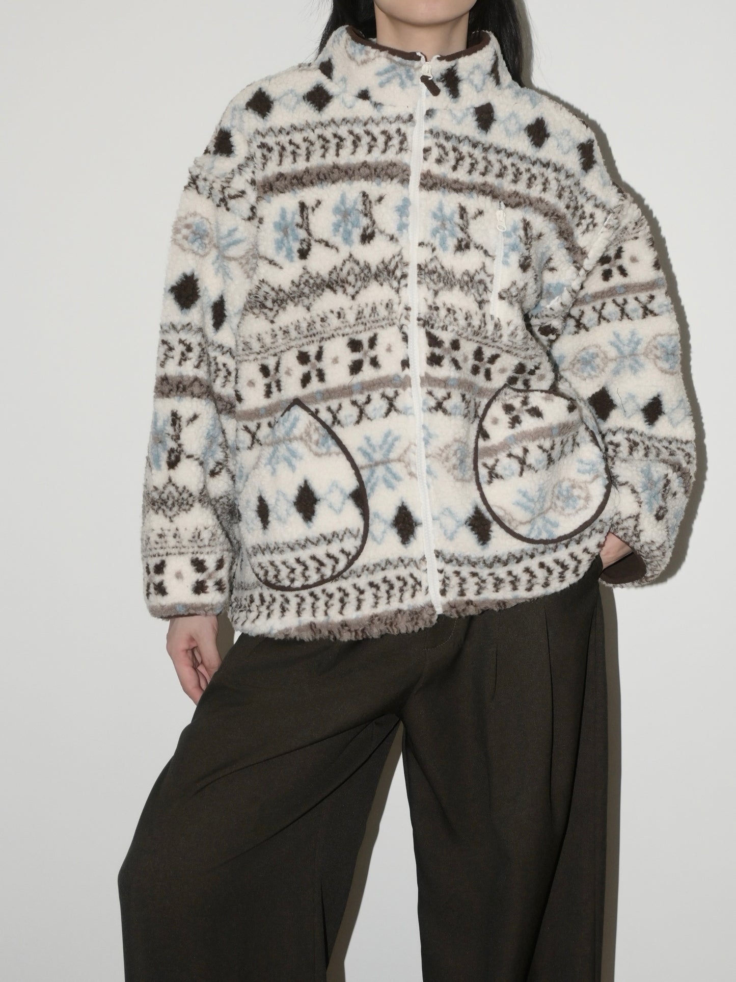 Detachable Sleeve Fleece Jacket