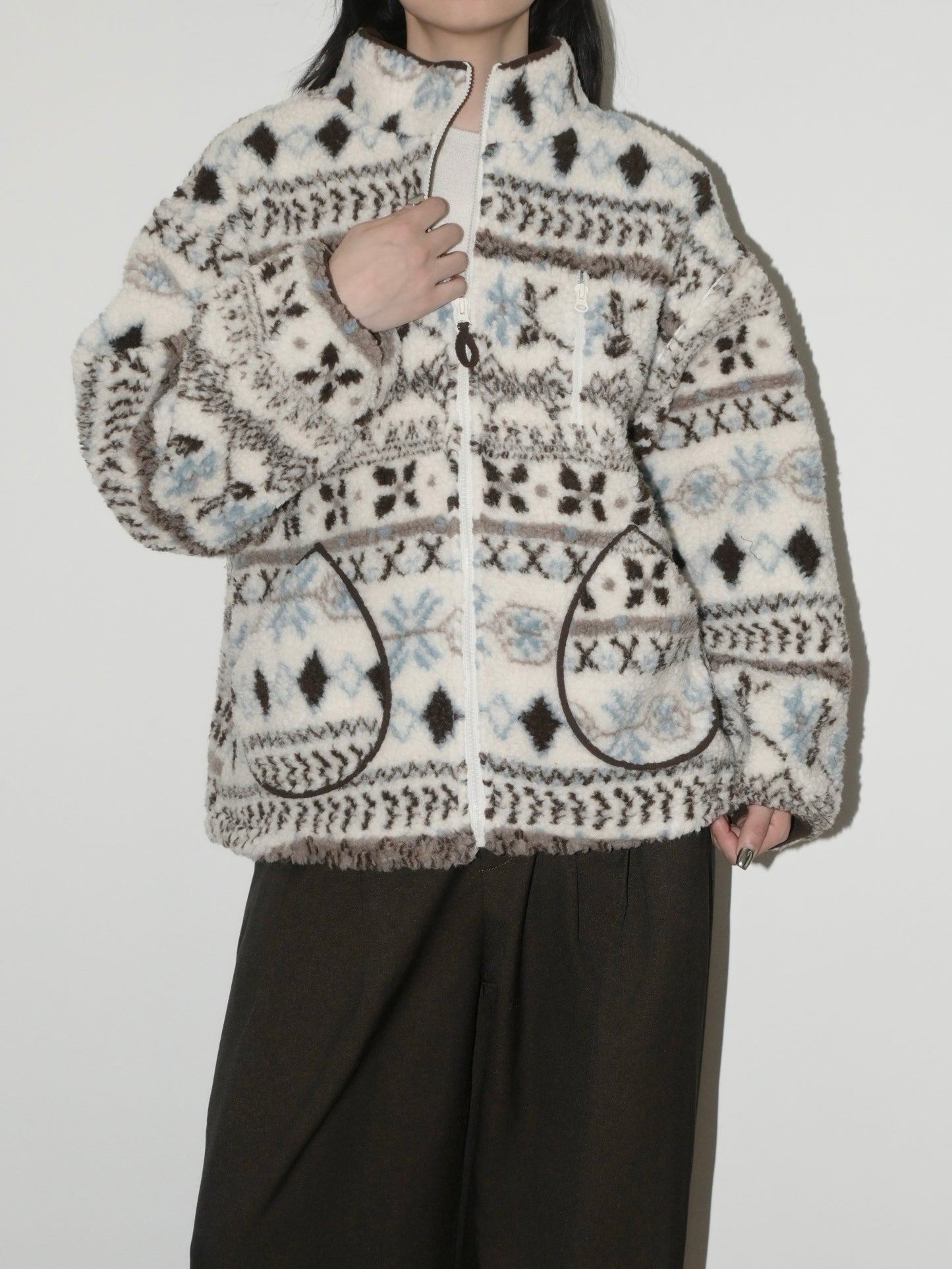 Detachable Sleeve Fleece Jacket