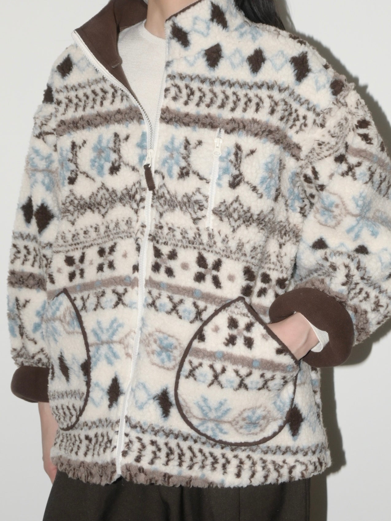 Detachable Sleeve Fleece Jacket