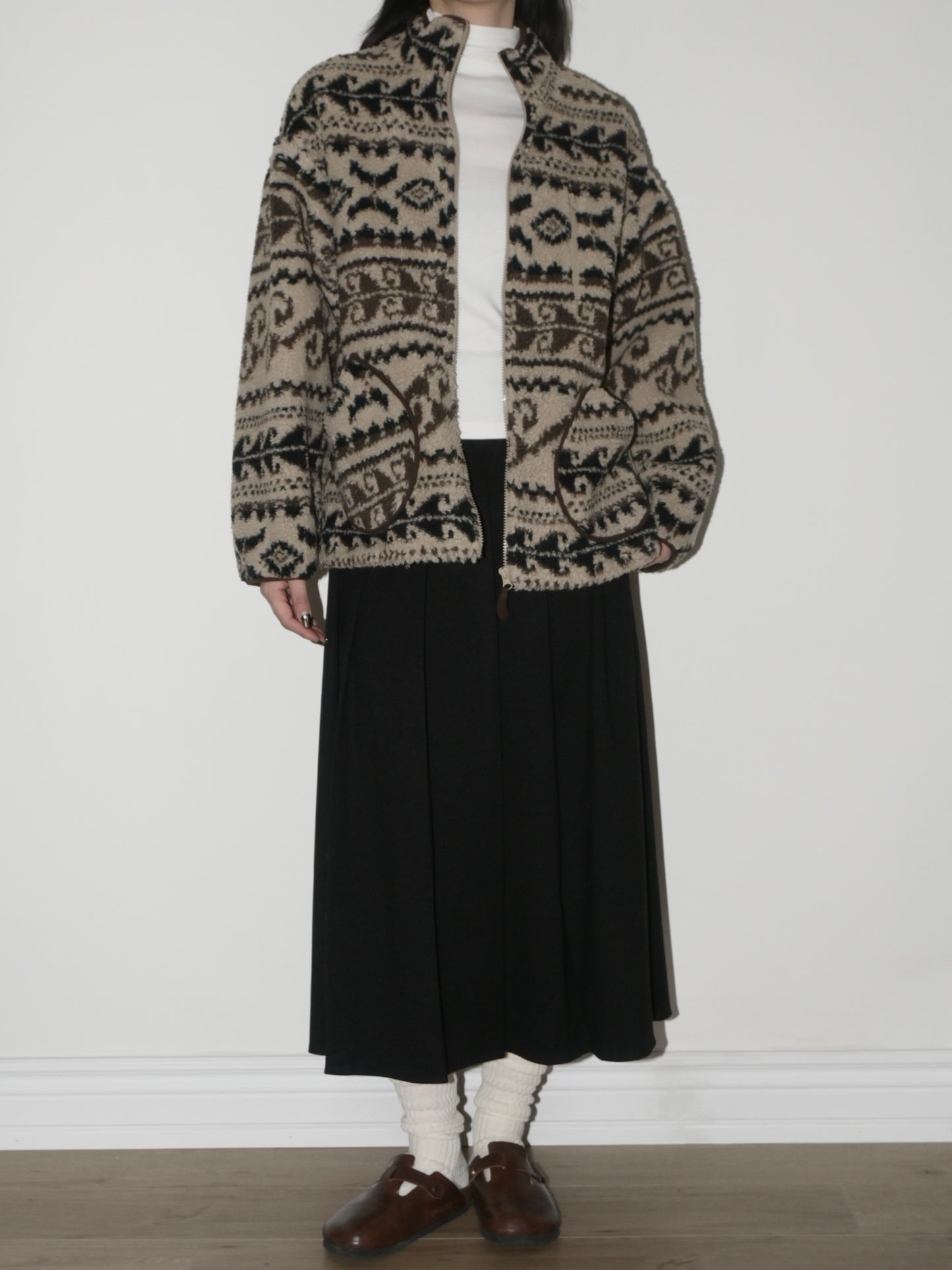 Detachable Sleeve Fleece Jacket