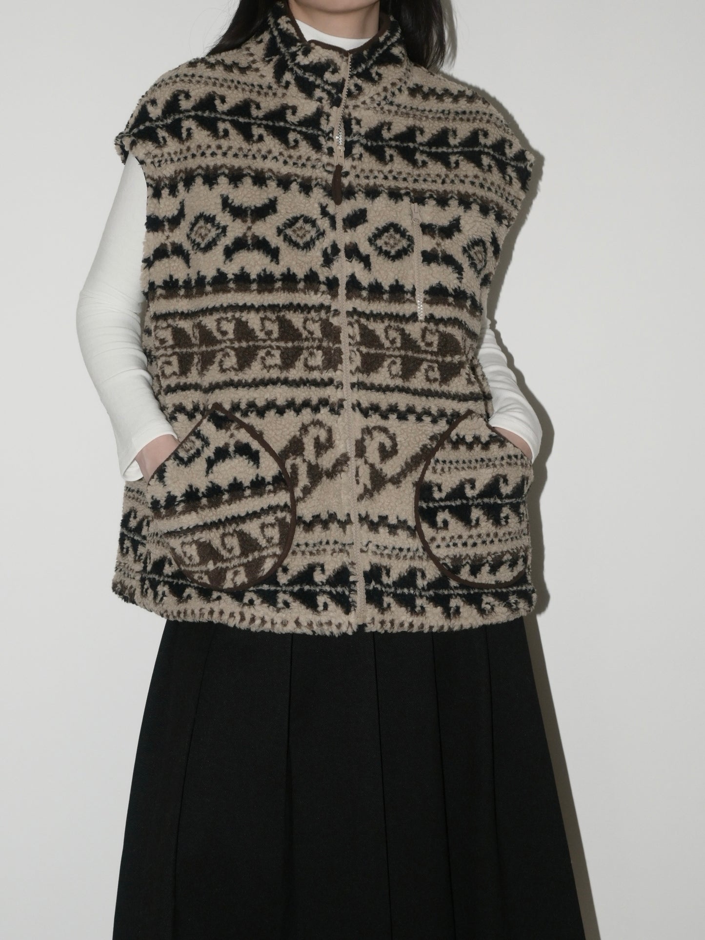 Detachable Sleeve Fleece Jacket