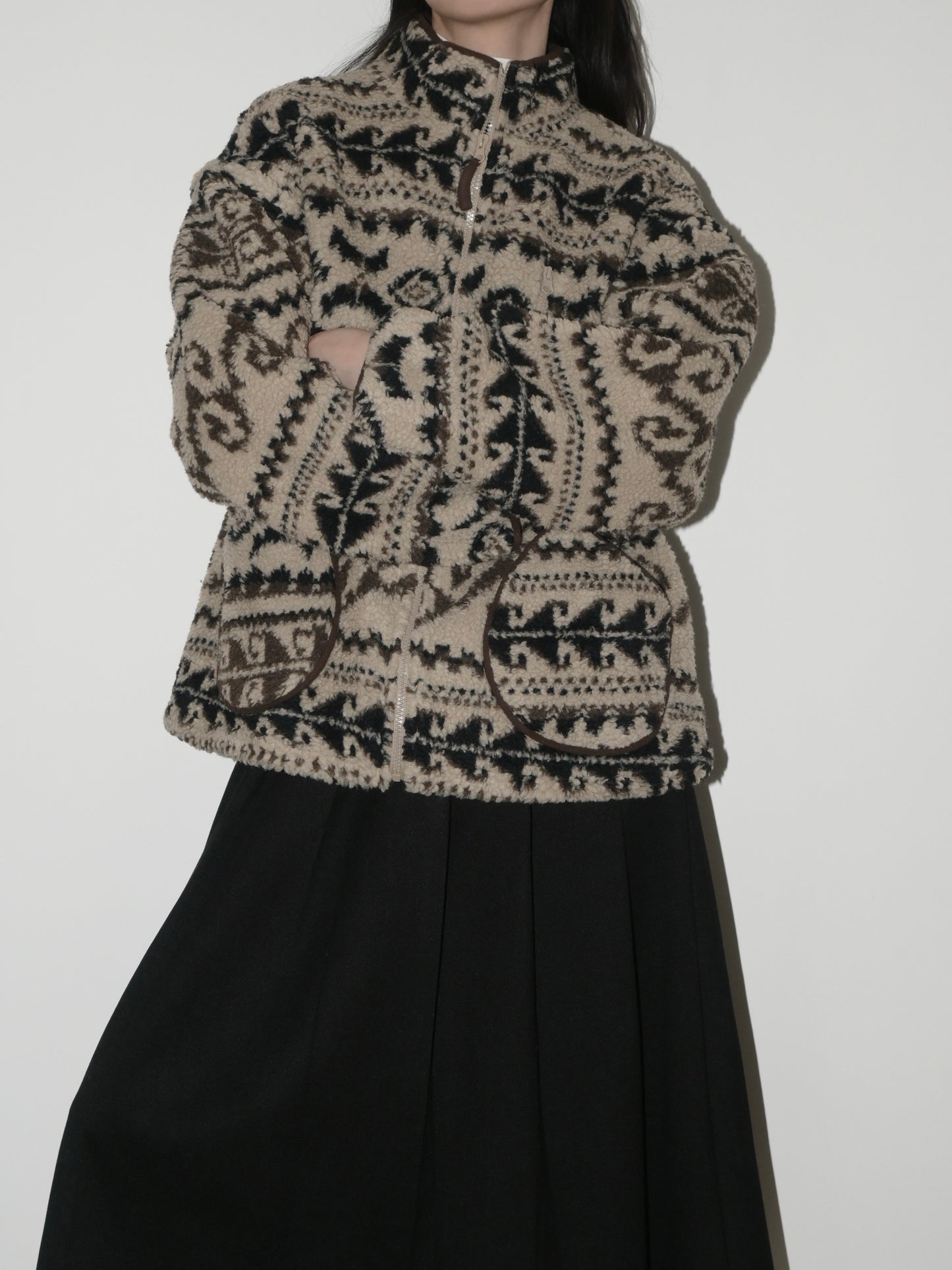 Detachable Sleeve Fleece Jacket