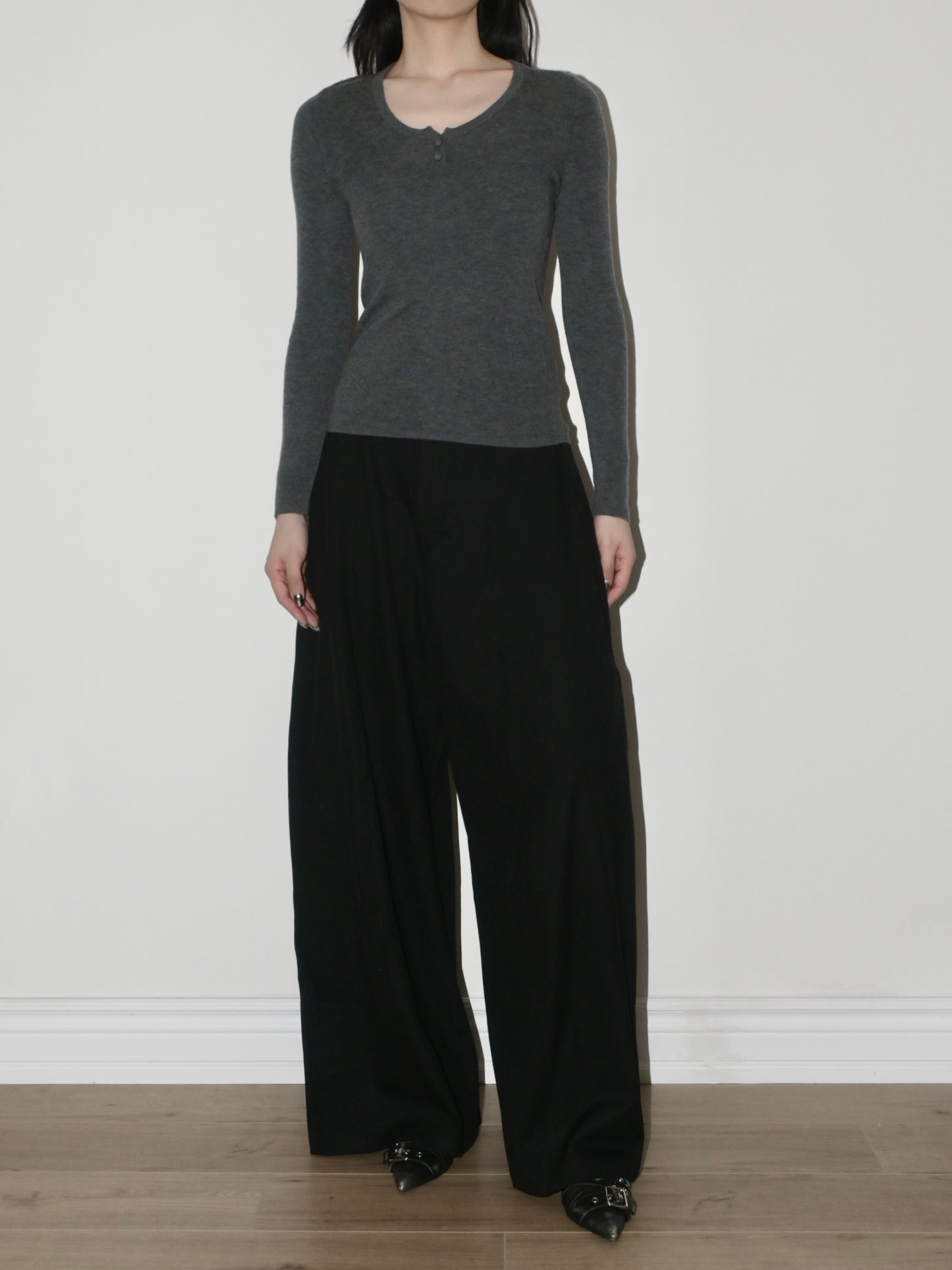 Merino Henley Sweater