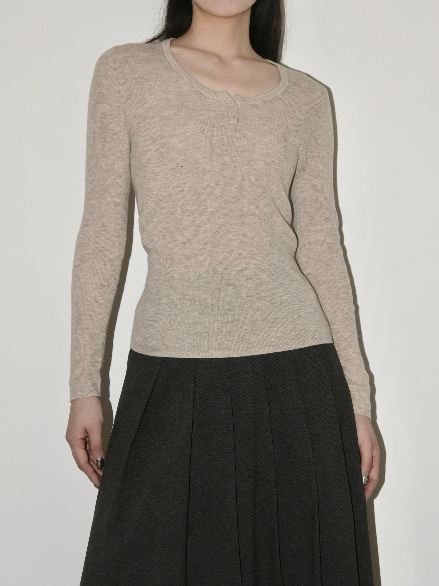 Merino Henley Sweater