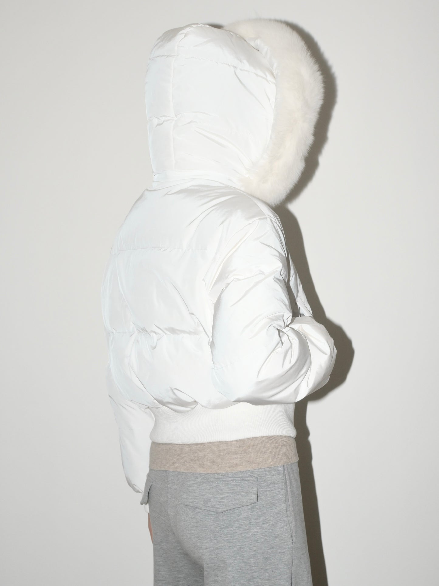 Cropped Down Jacket