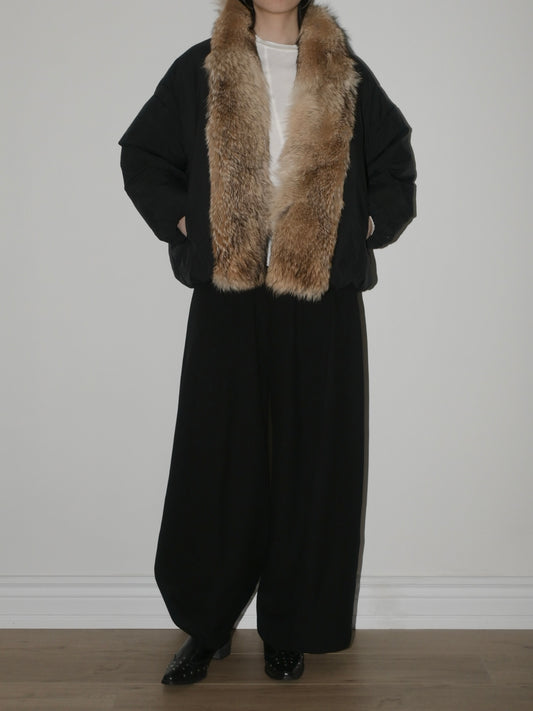 Coyote Trim Goose Down Parka