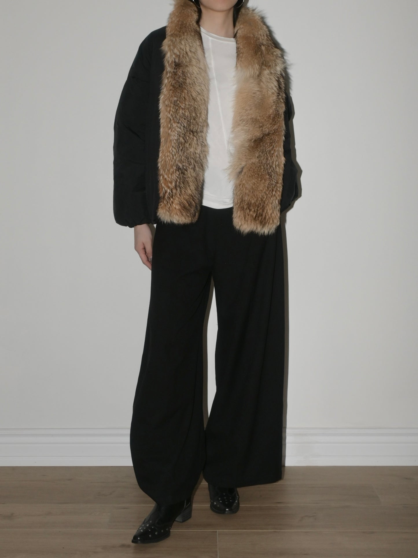 Coyote Trim Goose Down Parka