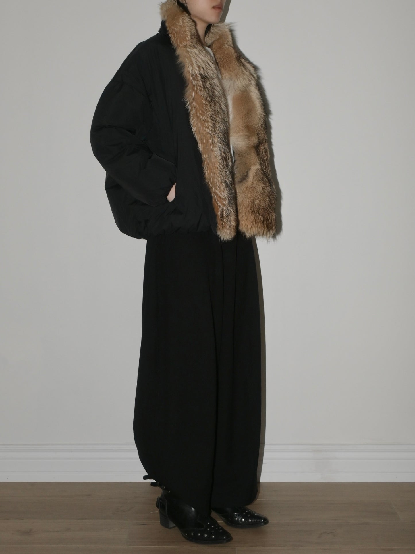 Coyote Trim Goose Down Parka