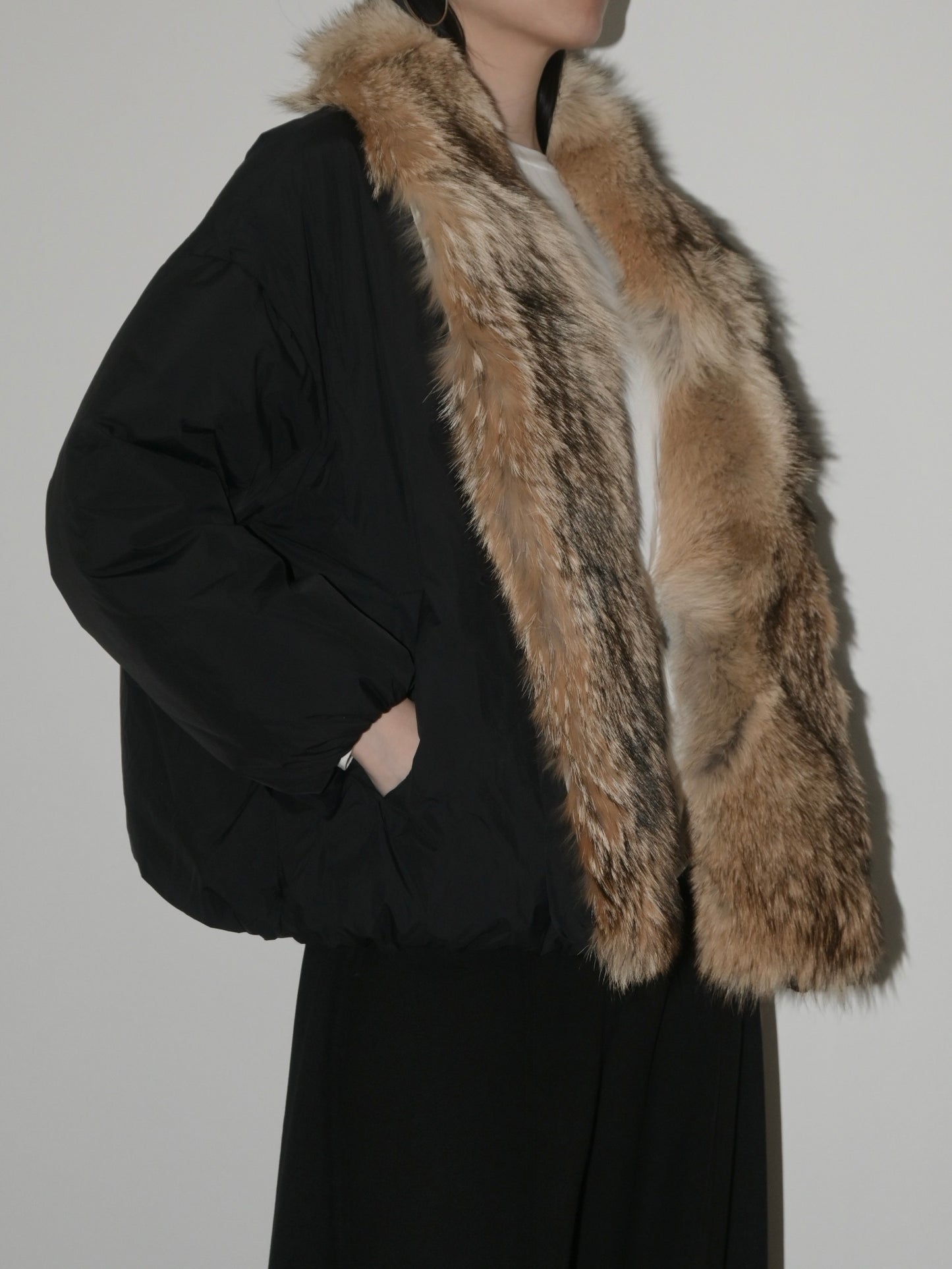 Coyote Trim Goose Down Parka