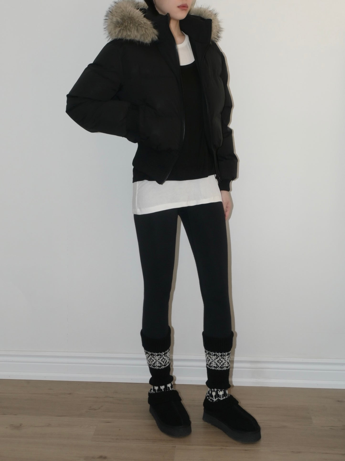 Cropped Puffer Jacket