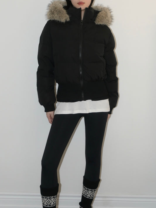 Cropped Puffer Jacket