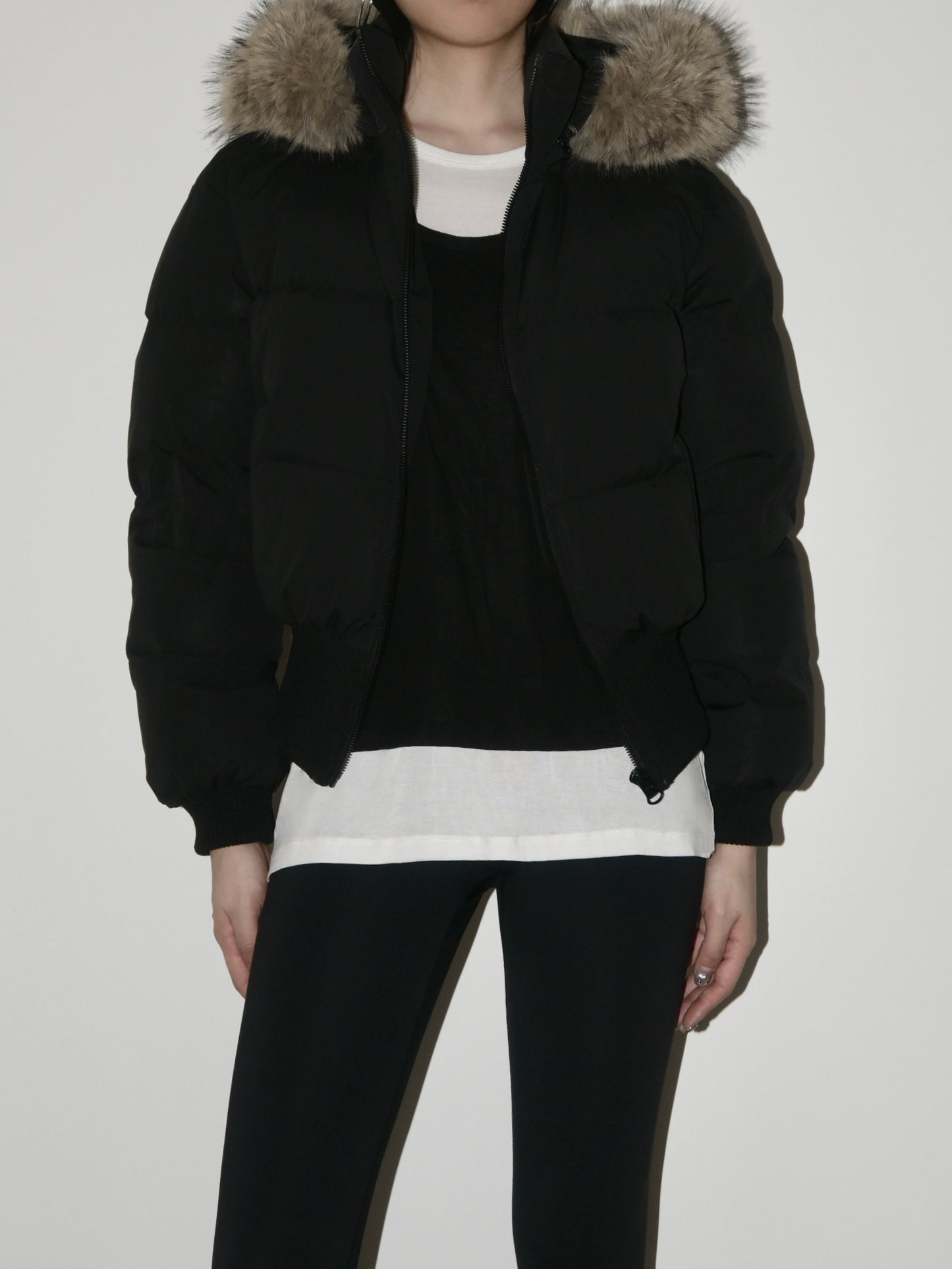 Cropped Puffer Jacket