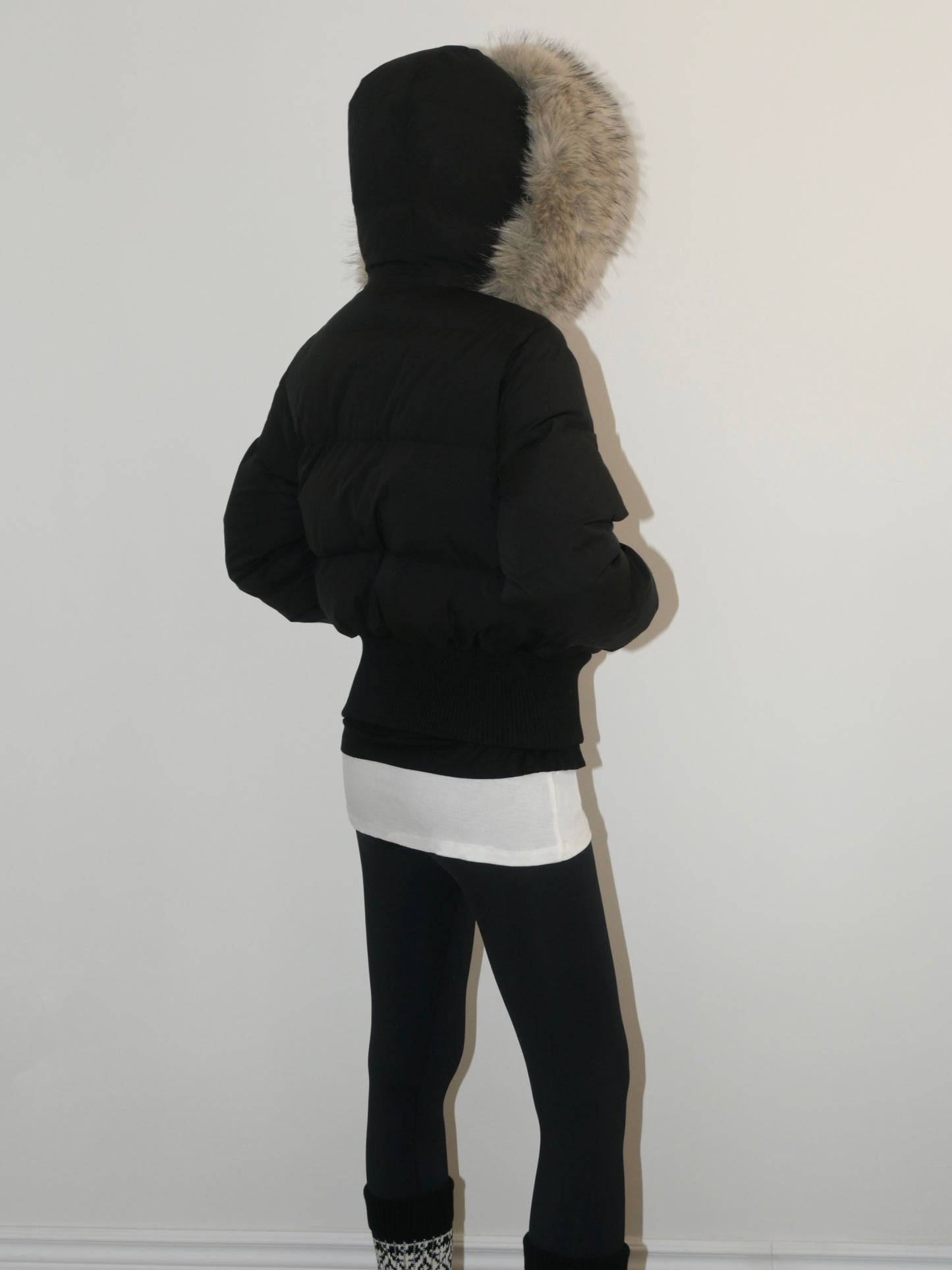 Cropped Puffer Jacket