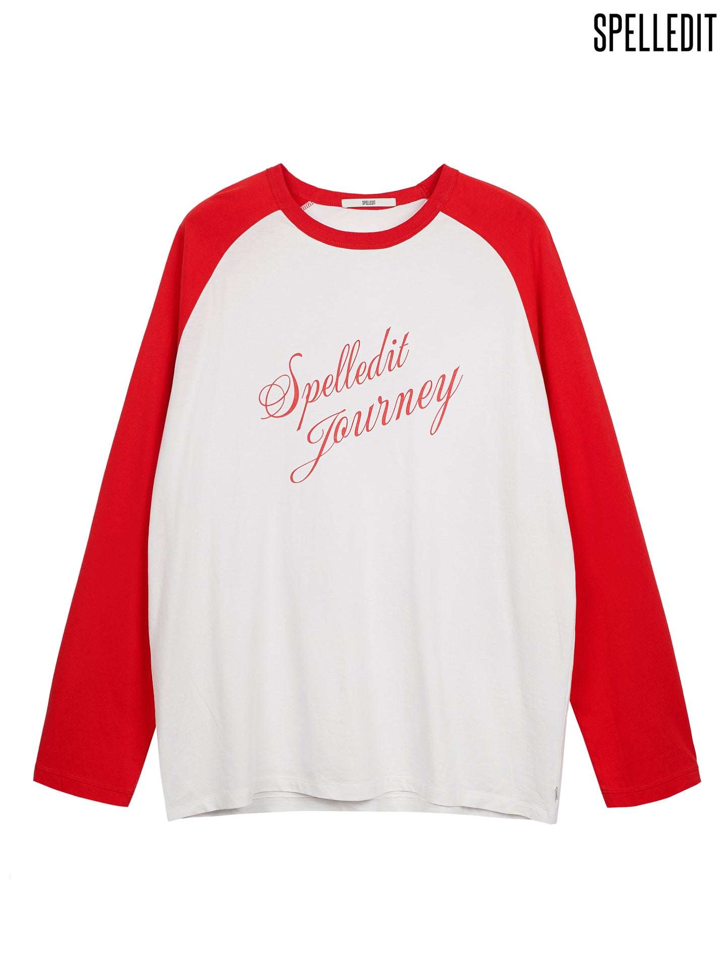 SPELLEDIT CALLIGRAPHY RAGLAN LONG SLEEVE