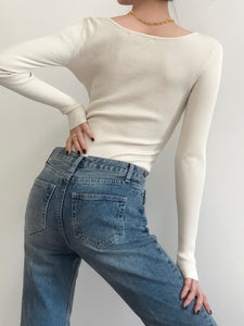 Contour Essential Bodysuit Ecru