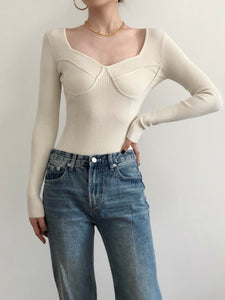 Contour Essential Bodysuit Ecru