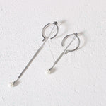 Load image into Gallery viewer, Hoop Drop Earrings
