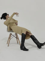 Load image into Gallery viewer, Kaia Knit Dress Set Almond
