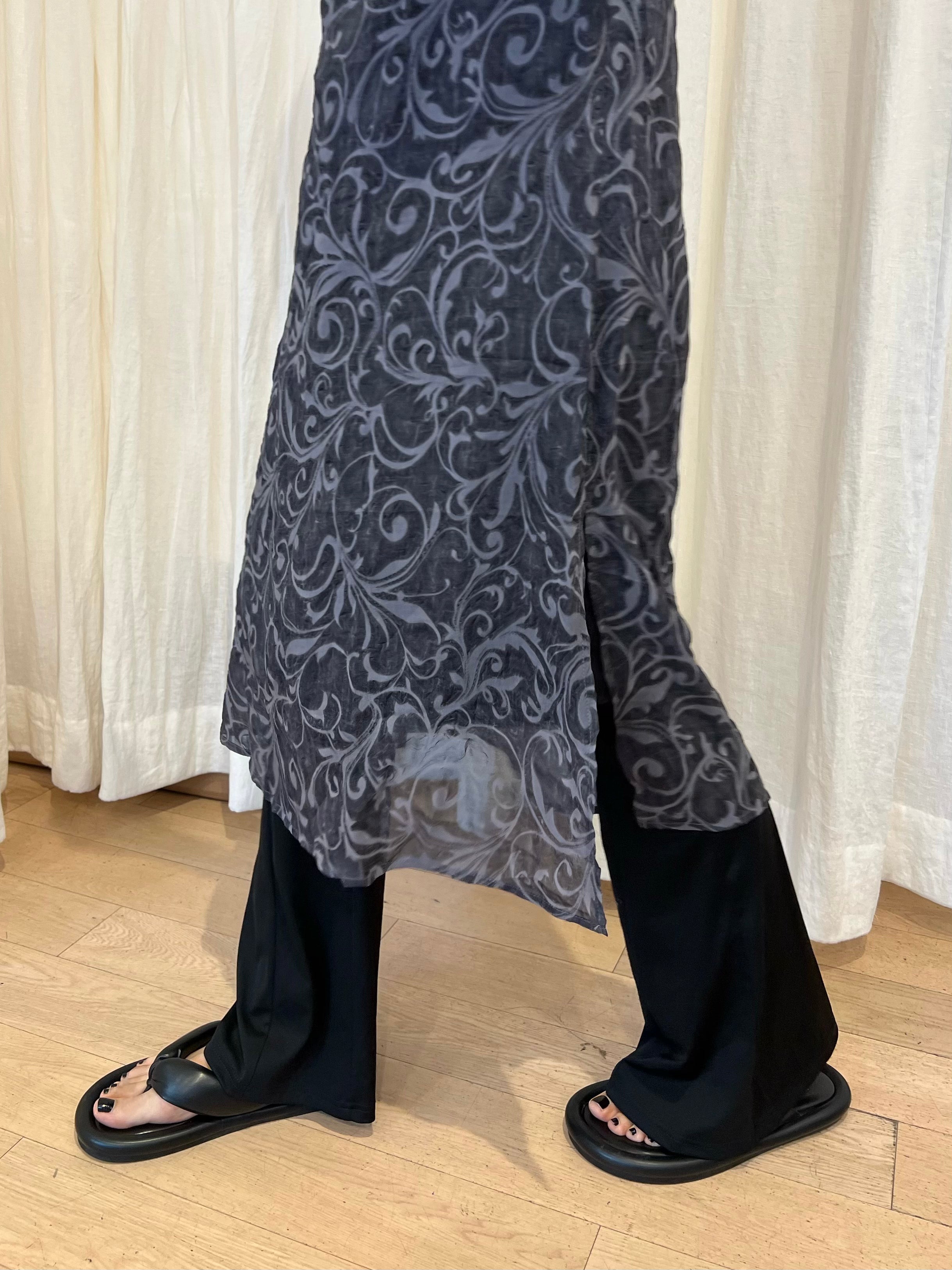 Amore A-Line Slip Black
