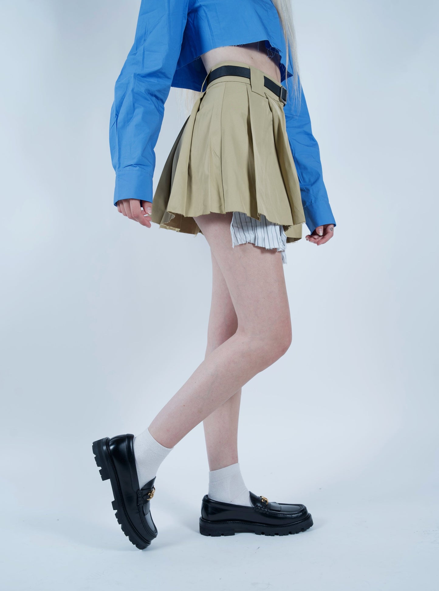 Bella Micro Skirt Taupe