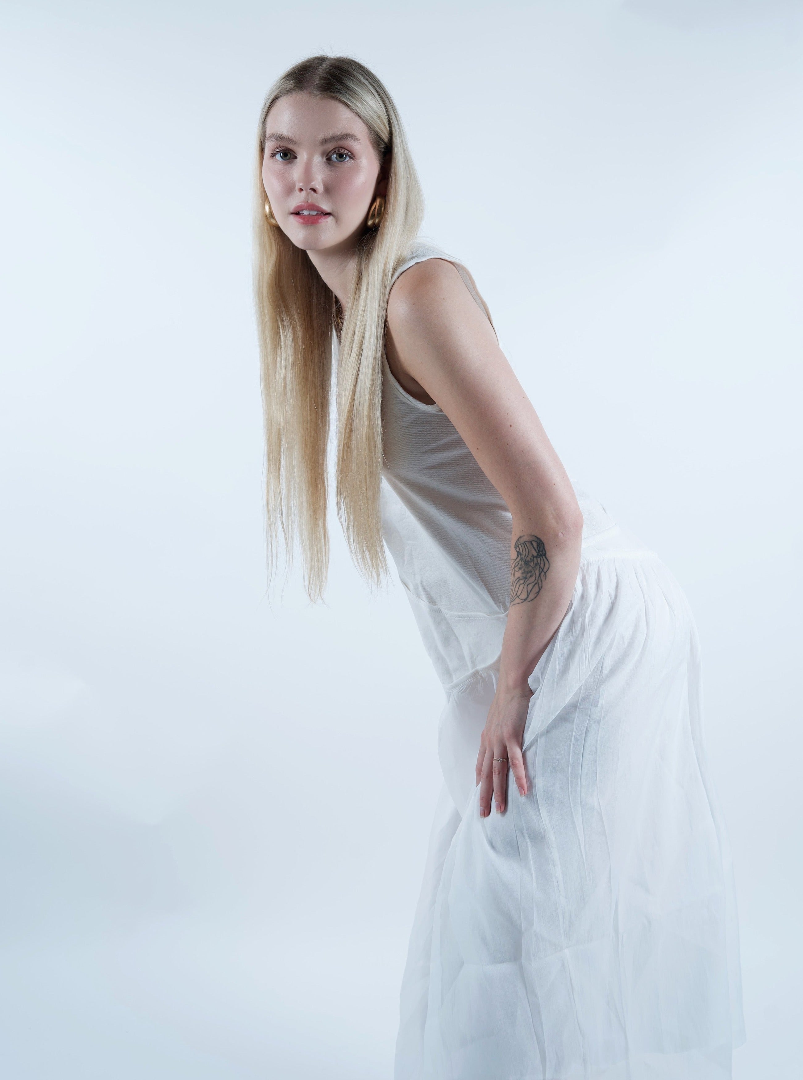 Margeaux Dress White