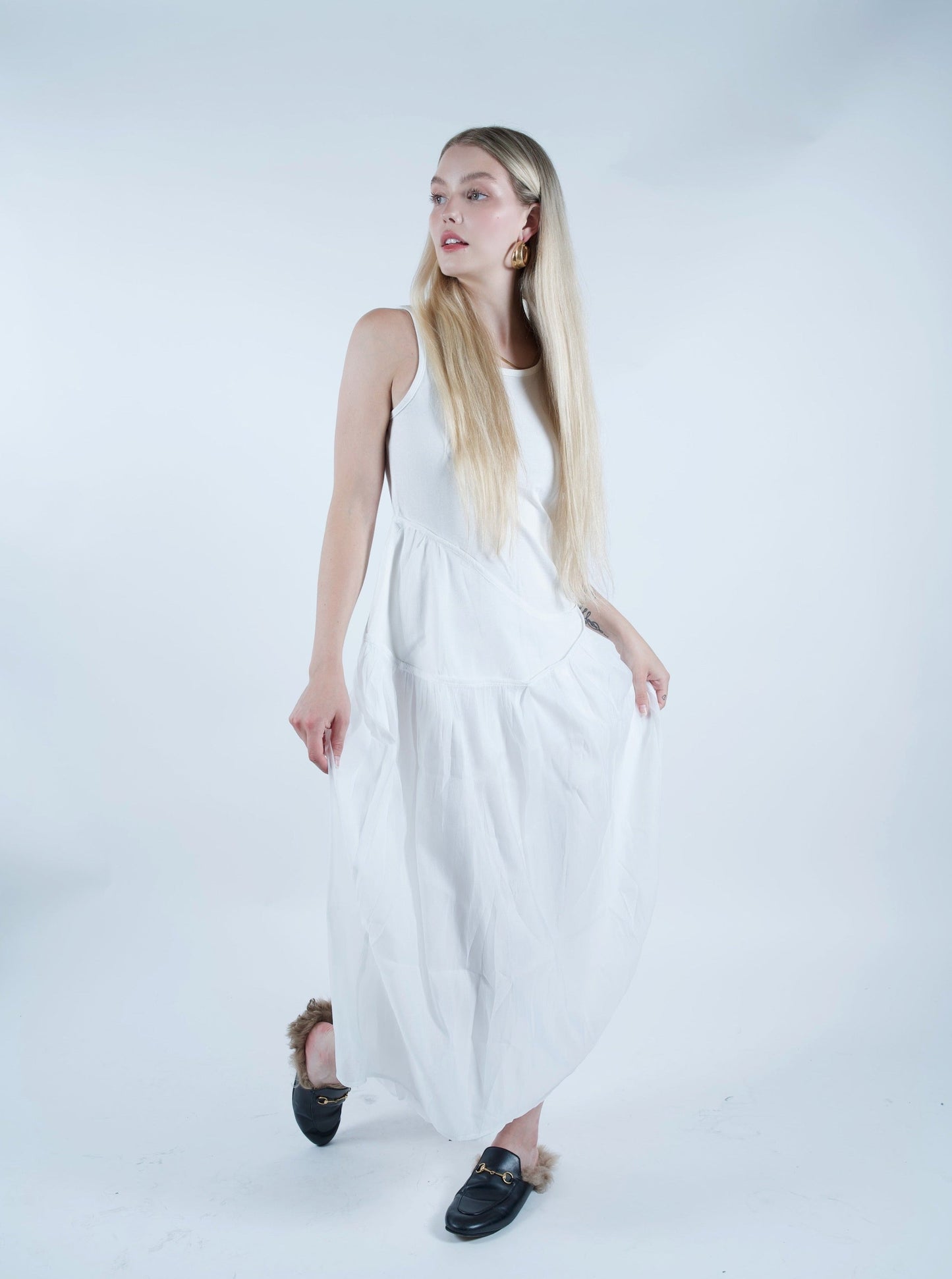 Margeaux Dress White
