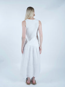 Margeaux Dress White