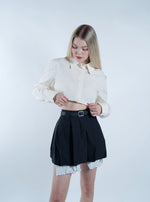 Load image into Gallery viewer, Bella Micro Skirt Black
