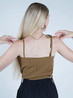 Load image into Gallery viewer, Nicole Top Brown
