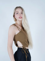 Load image into Gallery viewer, Nicole Top Brown
